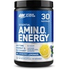 image:imageOptimum Nutrition Amino Energy  Pre Workout with Green Tea BCAA Amino Acids Keto Friendly Green Coffee Extract Energy Powder  Blue Raspberry 65 Servings Packaging May VaryBlueberry Lemonade