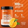 image:imageOptimum Nutrition Amino Energy  Pre Workout with Green Tea BCAA Amino Acids Keto Friendly Green Coffee Extract Energy Powder  Blue Raspberry 65 Servings Packaging May VaryOrange