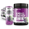 image:imageOptimum Nutrition Amino Energy  Pre Workout with Green Tea BCAA Amino Acids Keto Friendly Green Coffee Extract Energy Powder  Blue Raspberry 65 Servings Packaging May VaryConcord Grape