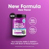 image:imageOptimum Nutrition Amino Energy Hydration Packets OnTheGo Energy Powder Stick Packs Tangerine Wave 25 CountGrape