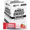 image:imageOptimum Nutrition Amino Energy Hydration Packets OnTheGo Energy Powder Stick Packs Tangerine Wave 25 CountStrawberry