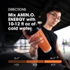 image:imageOptimum Nutrition Amino Energy Hydration Packets OnTheGo Energy Powder Stick Packs Tangerine Wave 25 CountTangerine Wave