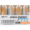 image:imageOptimum Nutrition Amino Energy Sparkling Hydration Drink Electrolytes Caffeine Amino Acids BCAAs Sugar Free NEW Blue Raspberry Rush 12 Fl Oz 12 Pack Packaging May VaryAmino Energy Sparkling