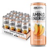 image:imageOptimum Nutrition Amino Energy Sparkling Hydration Drink Electrolytes Caffeine Amino Acids BCAAs Sugar Free NEW Blue Raspberry Rush 12 Fl Oz 12 Pack Packaging May VaryAmino Energy Sparkling