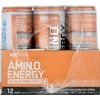 image:imageOptimum Nutrition Amino Energy Sparkling Hydration Drink Electrolytes Caffeine Amino Acids BCAAs Sugar Free NEW Blue Raspberry Rush 12 Fl Oz 12 Pack Packaging May VaryAmino Energy Sparkling