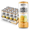 image:imageOptimum Nutrition Amino Energy Sparkling Hydration Drink Electrolytes Caffeine Amino Acids BCAAs Sugar Free NEW Blue Raspberry Rush 12 Fl Oz 12 Pack Packaging May VaryAmino Energy Sparkling
