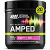 image:imageOptimum Nutrition Amped PreWorkout with Citrulline BetaAlanine Nootropics and 300mg of Caffeine for Energy Tropical Fury 20 Servings Packaging May VaryBerry Fusion