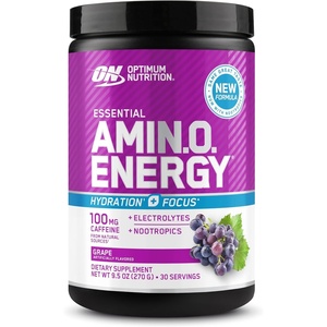 image:imageOptimum Nutrition Amino Energy Hydration Packets OnTheGo Energy Powder Stick Packs Tangerine Wave 25 CountGrape