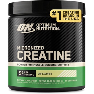 image:imageOptimum Nutrition Creatine Micronized Creatine Monohydrate Capsules Supports Strength amp Recovery Banned Substance Tested 25g per Serving 100 Servings 200 CountUnflavored