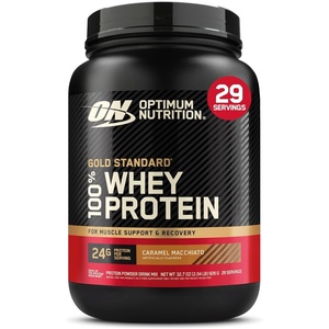image:imageOptimum Nutrition Gold Standard 100 Whey Protein Powder Extreme Milk Chocolate 5 Pound Packaging May VaryCaramel Macchiato