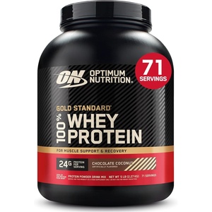image:imageOptimum Nutrition Gold Standard 100 Whey Protein Powder Extreme Milk Chocolate 5 Pound Packaging May VaryChocolate Coconut