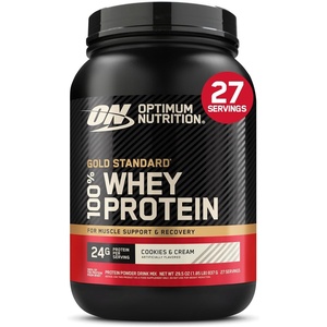 image:imageOptimum Nutrition Gold Standard 100 Whey Protein Powder Extreme Milk Chocolate 5 Pound Packaging May VaryCookies  Cream