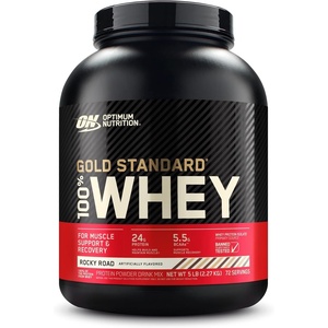 image:imageOptimum Nutrition Gold Standard 100 Whey Protein Powder Extreme Milk Chocolate 5 Pound Packaging May VaryRocky Road
