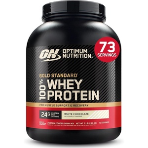 image:imageOptimum Nutrition Gold Standard 100 Whey Protein Powder Extreme Milk Chocolate 5 Pound Packaging May VaryWhite Chocolate