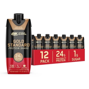 image:imageOptimum Nutrition Gold Standard Protein Shake 24g Protein Ready to Drink Protein Shake Gluten Free Vitamin C for Immune Support Vanilla 11 Fl Oz 12 Count Pack of 1 Packaging May VaryCafe Latte