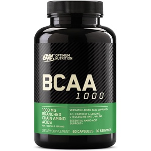 image:imageOptimum Nutrition Instantized BCAA Capsules Keto Friendly Branched Chain Essential Amino Acids 1000mg 400 CountCapsules