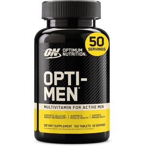 image:imageOptimum Nutrition OptiMen Vitamin C Zinc and Vitamin D E B12 for Immune Support Mens Daily Multivitamin Supplement 90 Count Packaging May Vary150 Count Pack of 1