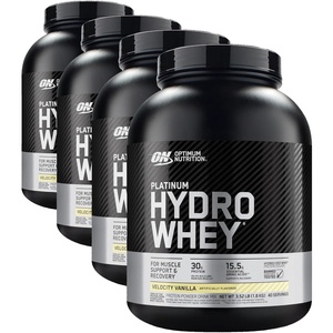 image:imageOptimum Nutrition Platinum Hydrowhey Protein Powder 100 Hydrolyzed Whey Protein Isolate Powder Flavor Turbo Chocolate 20 Servings 18 Pounds Packaging May VaryVanilla