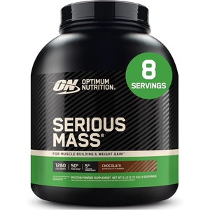 image:imageOptimum Nutrition Serious Mass Weight Gainer Protein Powder Vitamin C and Zinc for Immune Support Vanilla 12 Pound Packaging May VaryChocolate